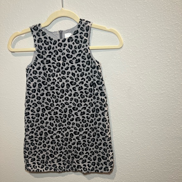 Gymboree Toddler Girl Leopard Print Short Sleeve Dress Size 5 - Picture 3 of 8